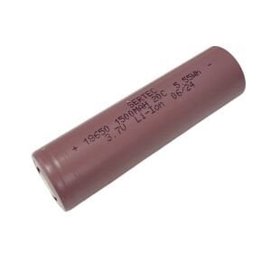 Sertec 18650 3.7V 1500mAh 20C Li-Ion Şarjlı Pil Başlıksız - 1Adet