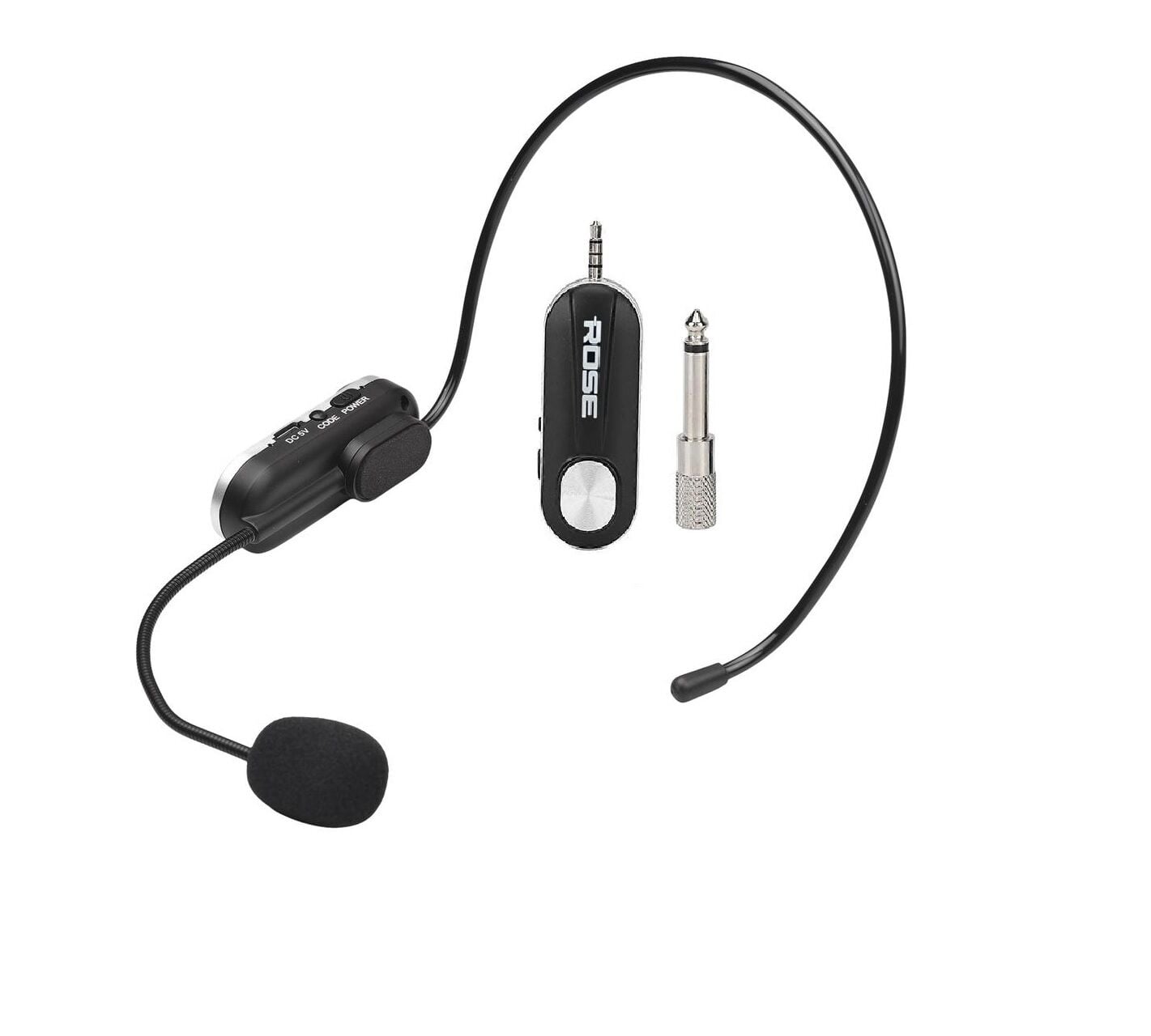Rose R-101-KW Kablosuz Headset UHF Telsiz Mikrofon