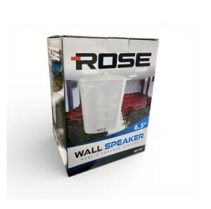 Rose RD-06W 6.5'' 16cm 8 Ohm 40W Hat Trafolu Kabin Hoparlör Beyaz- 1Adet