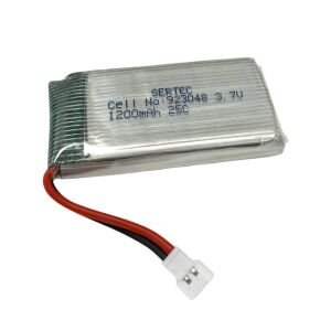 Sertec 923048 3.7V 1200mAh 25C Li-Polymer Pil Soketli
