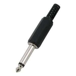 6.3mm Mono Gitar Jak Erkek Plastik