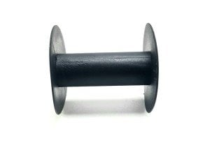 80x80mm Siyah Plastik Makara