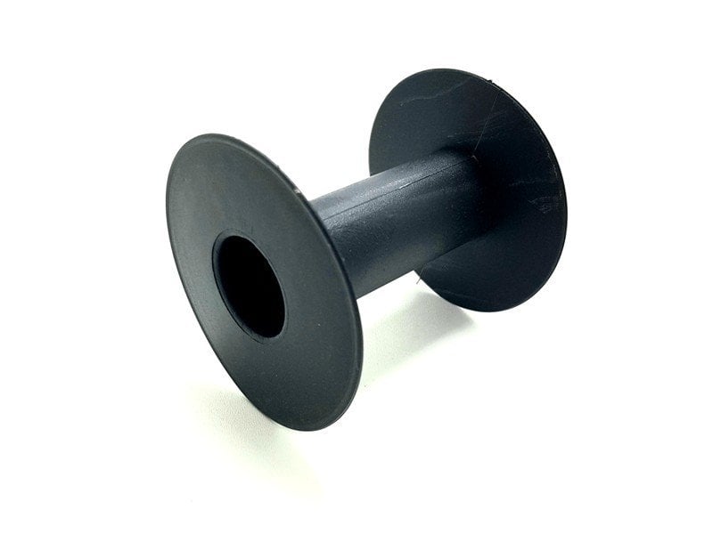 80x80mm Siyah Plastik Makara