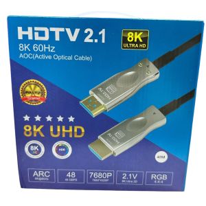 Fully 40metre 8K 60Hz AOC Fiber Optik HDMI Kablo 2.1v 7680x4320