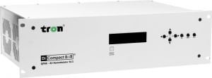 TRON 8 Kanal Di Compack DVBS Rack Tipi Profesyonel Receiver