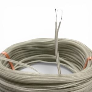 electroon 1496 2x0.22mm Çift Damar 7Telli Kalaylı Montaj Kablosu 100mt Şeffaf