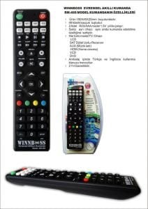 WINNBOSS RM-400 8in1 Evrensel Akıllı Kumanda