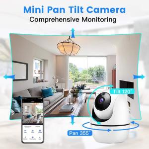 WellCam Pantilt Hareketli IP Wifi Kamera 2mp Full HD 1080P
