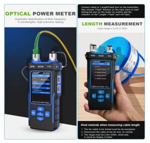 Noyafa NF 8508 Multi Fonksiyon Dijital Fiber Optik Kablo Bulucu