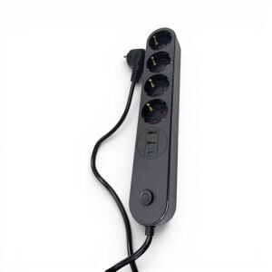 ForLine 4 Soketli Type-C + 2 USB Girişli 2Metre Kablolu Akım Korumalı Grup Priz