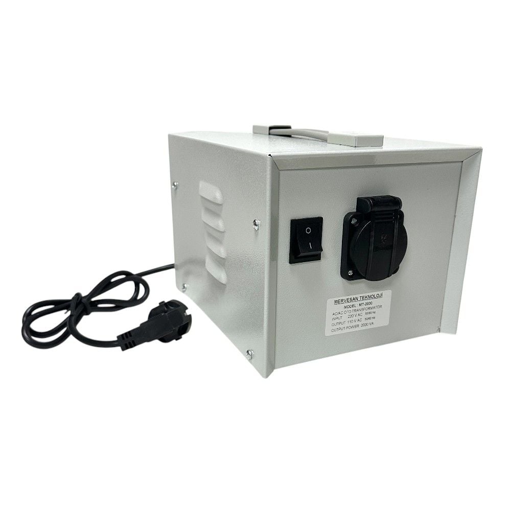 Mervesan 2000Watt 220V-110V AC-AC Dönüştürücü Konvertör MT-2000