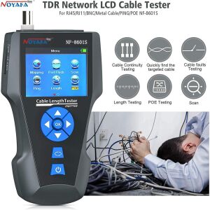 Noyafa NF 8601S Çok Fonksiyonlu Network Kablo Test Cihazı