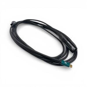 Pawer XLR Canon Erkek to Type-C Kablo 1Metre