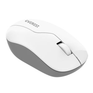 EVEREST SMW-973 Usb Beyaz/Gri 2.4Ghz Kablosuz Mouse