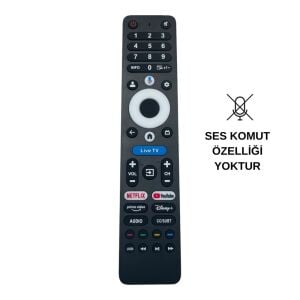 ONVO Android LED TV Kumandası - Ses Komutsuz