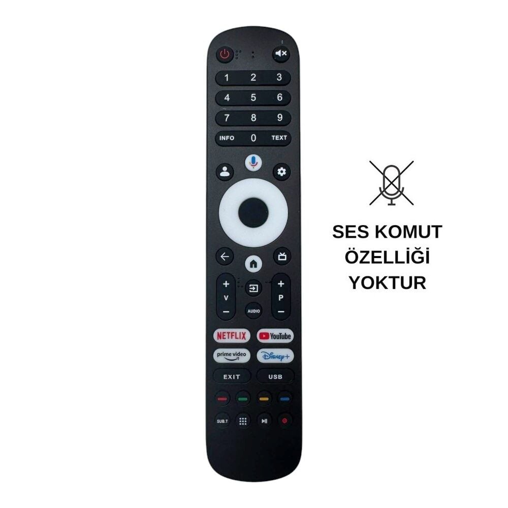 Profilo Android LED TV Kumandası - Ses Komutsuz