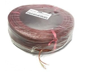 TEMKA 2x0,75mm Yassı Şeffaf Hoparlör Kablosu 100Metre Şeffaf
