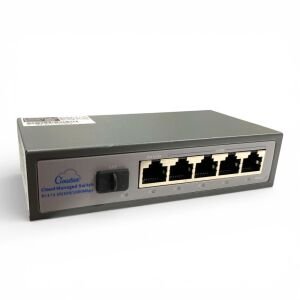 Novacom NVC-HIS215G1S 5 Port + 1 SFP Gigabit Plastik Kasa Ethernet Switch