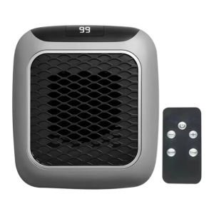 PowerMaster PM-26513 800Watt Priz Tipi Uzaktan Kumandalı Taşınabilir Isıtıcı (Zamanlayıcı - Otomatik Kapanma)