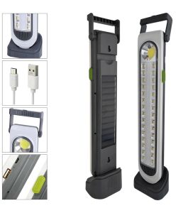 Powermaster HEL-6855T Solarlı Ve Şarjlı Işıldak 45 Ledli 45W