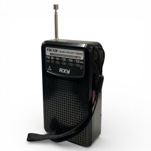 Roxy Rxy-Bariton Cep Tipi Mini Pilli Analog Radyo - Siyah
