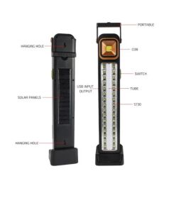 Powermaster HEL-6866T-1 48 Ledli 45w Solarlı Ve Şarjlı Işıldak