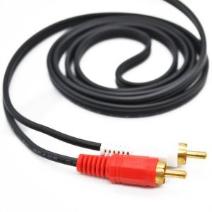 electroon 2RCA - 3,5mm Stereo Kablo 1,5Metre Gold RC-507