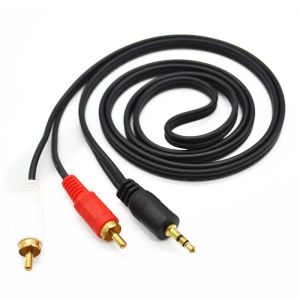 electroon 2RCA - 3,5mm Stereo Kablo 1,5Metre Gold RC-507