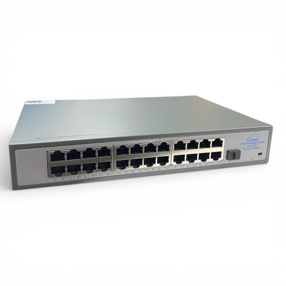 Novacom NVC-HIS2124G1S 24 Port + 1 SFP Gigabit Plastik Kasa Ethernet Switch