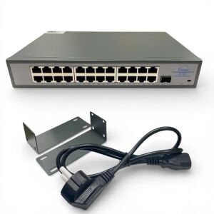 Novacom NVC-HIS2124G1S 24 Port + 1 SFP Gigabit Plastik Kasa Ethernet Switch
