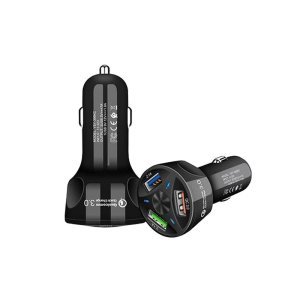 Powermaster TE-091 3xUSB 3.0 Çakmaklık Hızlı Araç Şarj Cihazı