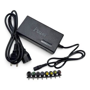 Powermaster 12-24Volt Ayarlı 8 Uçlu Universal Notebook Adaptör