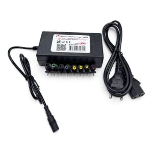 Powermaster 12-24Volt Ayarlı 8 Uçlu Universal Notebook Adaptör