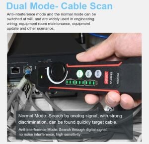 Noyafa NF 8209S Ağ Kablosu Test Cihazı Kablo Bulucu