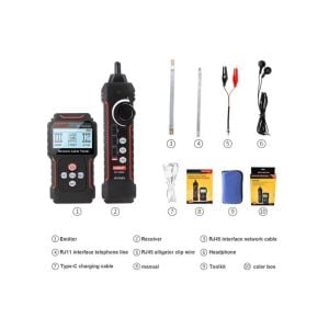 Noyafa NF 8209S Ağ Kablosu Test Cihazı Kablo Bulucu