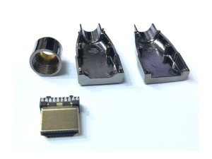 Electroon HDMI Metal Erkek Fiş Lehimli