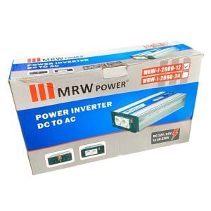 MRW Power 2000Watt 12V-220Volt Inverter MRW-I-2000-12