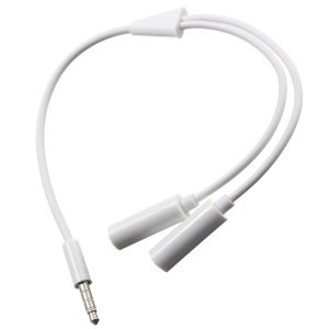 Electroon 1x2 Aux Çoklayıcı 3.5mm - 2x3.5mm dişi Adaptör