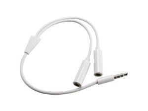 Electroon 1x2 Aux Çoklayıcı 3.5mm - 2x3.5mm dişi Adaptör