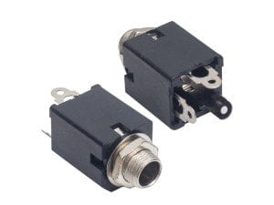 electroon 6.3mm Şase Dik Stereo Gitar Jack