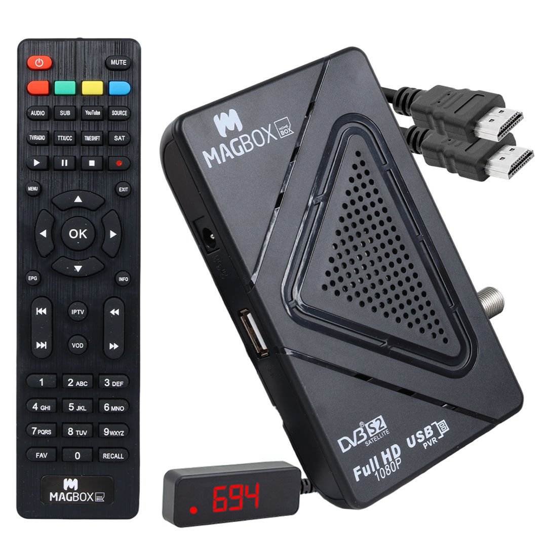 Magbox Homebox Full HD-USB Mini Uydu Alıcısı TKGS