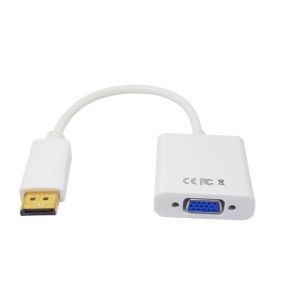 GESİ CV-134 DisplayPort - VGA Çevirici Kablo Beyaz