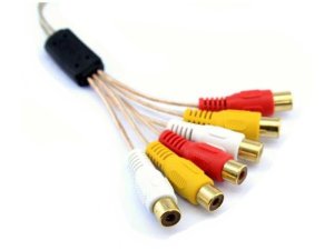 electroon 2RCA Erkek - 6RCA Dişi Kablo 50cm