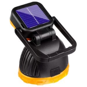 Powermaster HS-8033A USB Çıkışlı Ledli Solar Şarjlı El Feneri ve Kamp Lambası