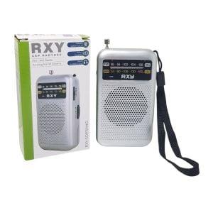 RXY Soprano FM Radyo - Cep Tipi Pilli Mini Analog