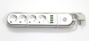 LDNIO SE4432 Grup Priz 4Lü - 3.4A 4x USB Çıkışlı 2Metre
