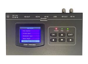 Divisat DC-300 Tek Kanal QAM Dvb-C Encoder Modülatör