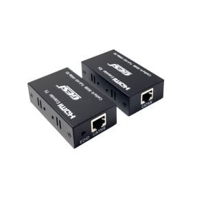 GESİ 60 Metre HDMI to Cat6 Extender Hdmi Cat6 Aktarıcı