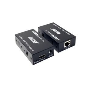 GESİ 60 Metre HDMI to Cat6 Extender Hdmi Cat6 Aktarıcı