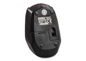 Everest KM-218 2.4Ghz Kablosuz USB Mouse Kırmızı Kumaş Yüzey